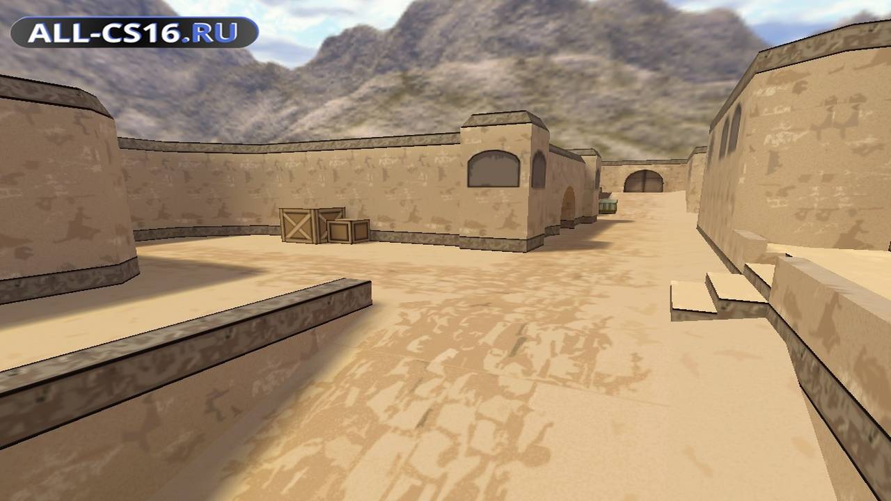 Карта «de_dust2_toon» для CS 1.6 для CS 1.6
