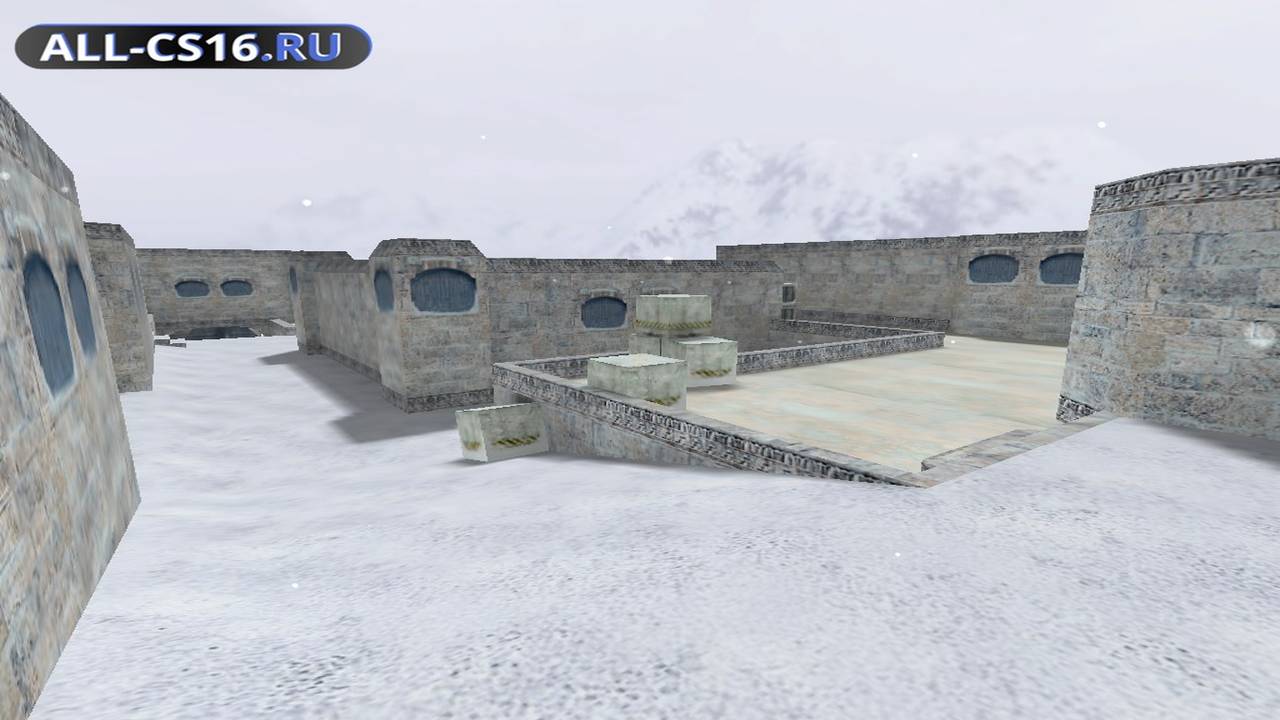 Карта «de_dust2_winter» для CS 1.6 для CS 1.6