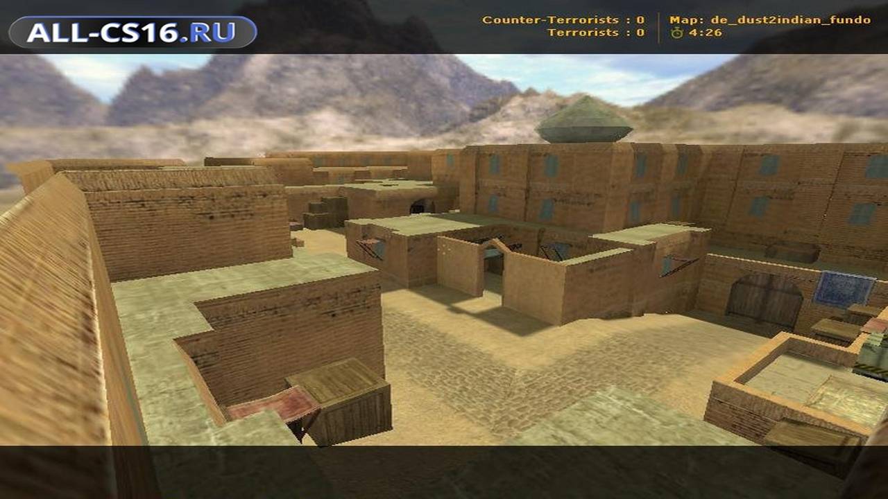 Карта «de_dust2indian_fundo» для CS 1.6 для CS 1.6
