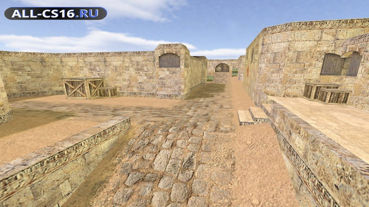 Карта «de_dust2x2_unlimited» для CS 1.6 для CS 1.6