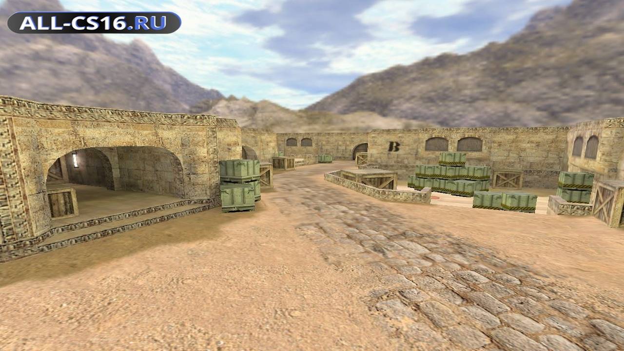 Карта «de_dust4never» для CS 1.6 для CS 1.6