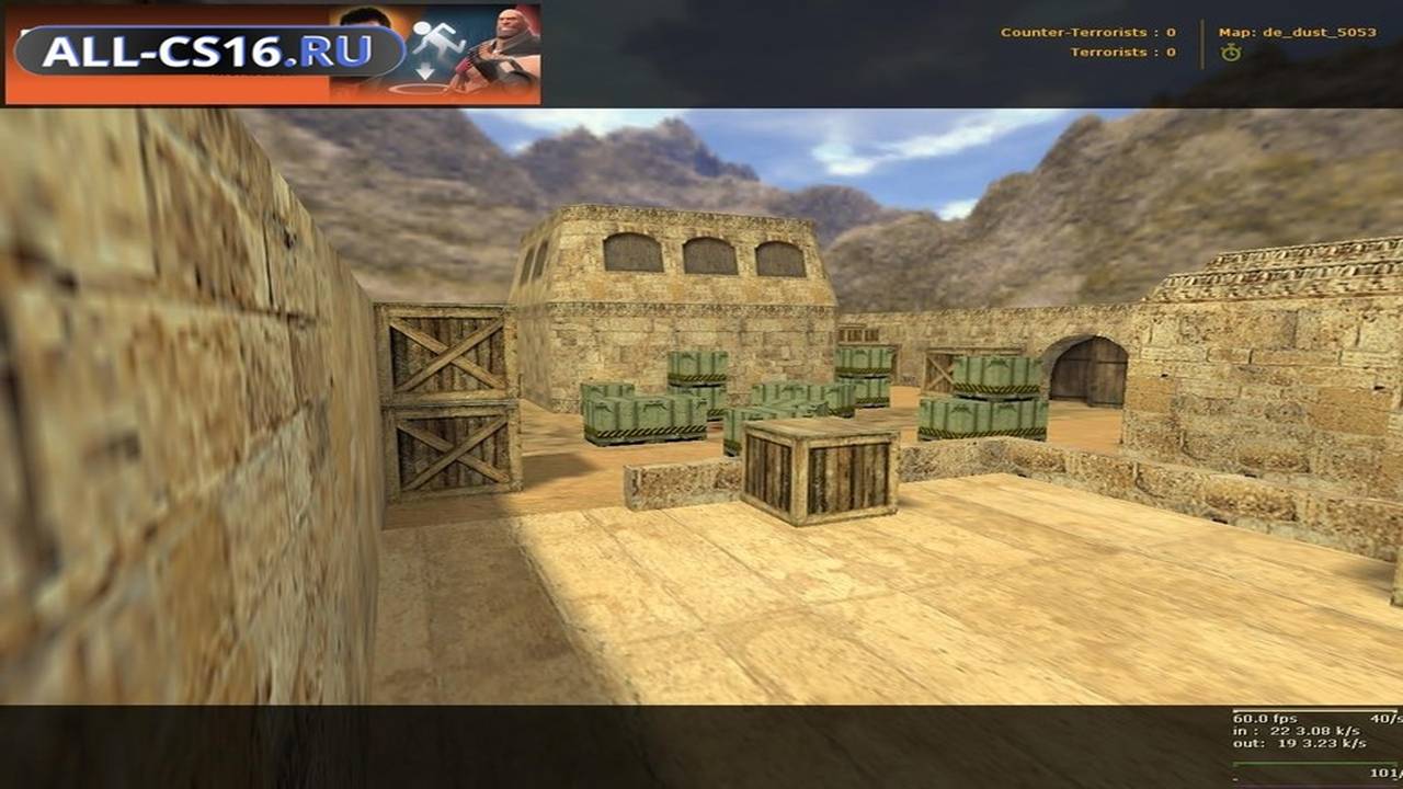 Карта «de_dust_5053» для CS 1.6 для CS 1.6