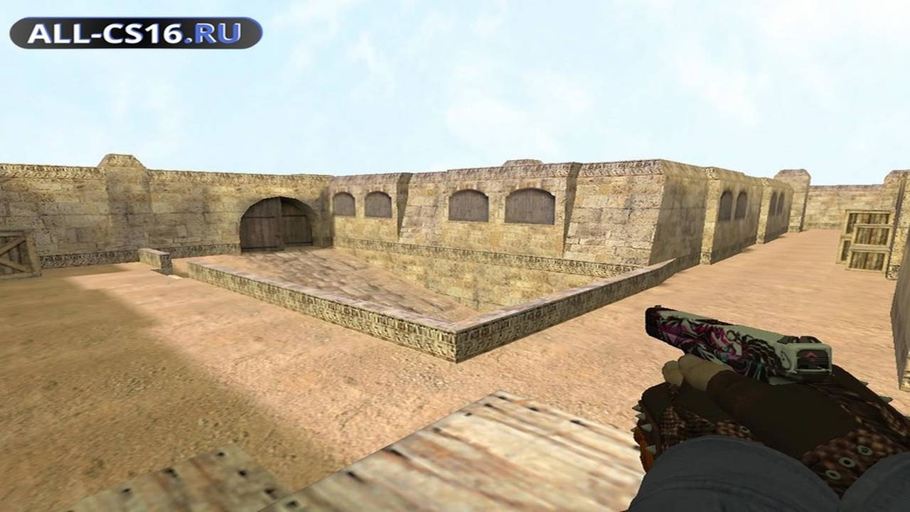 Карта «de_dust_90» для CS 1.6 для CS 1.6