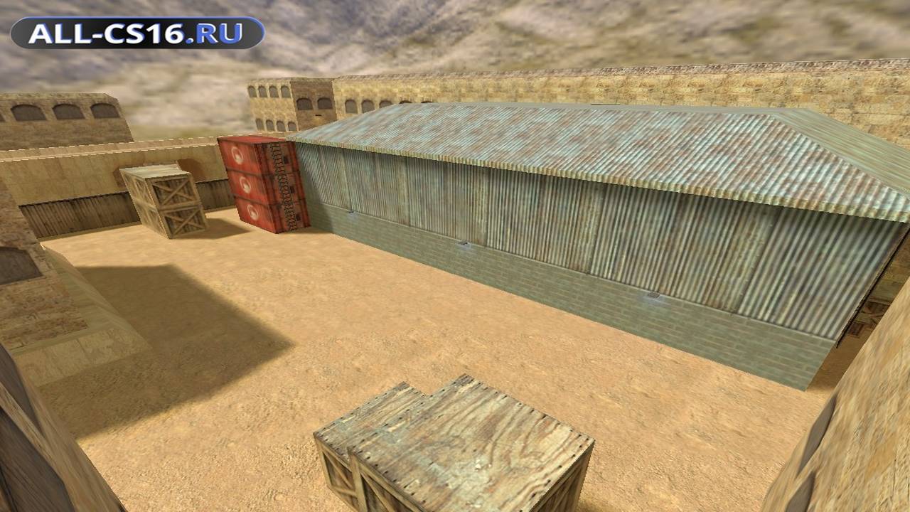 Карта «de_dust_assault» для CS 1.6 для CS 1.6