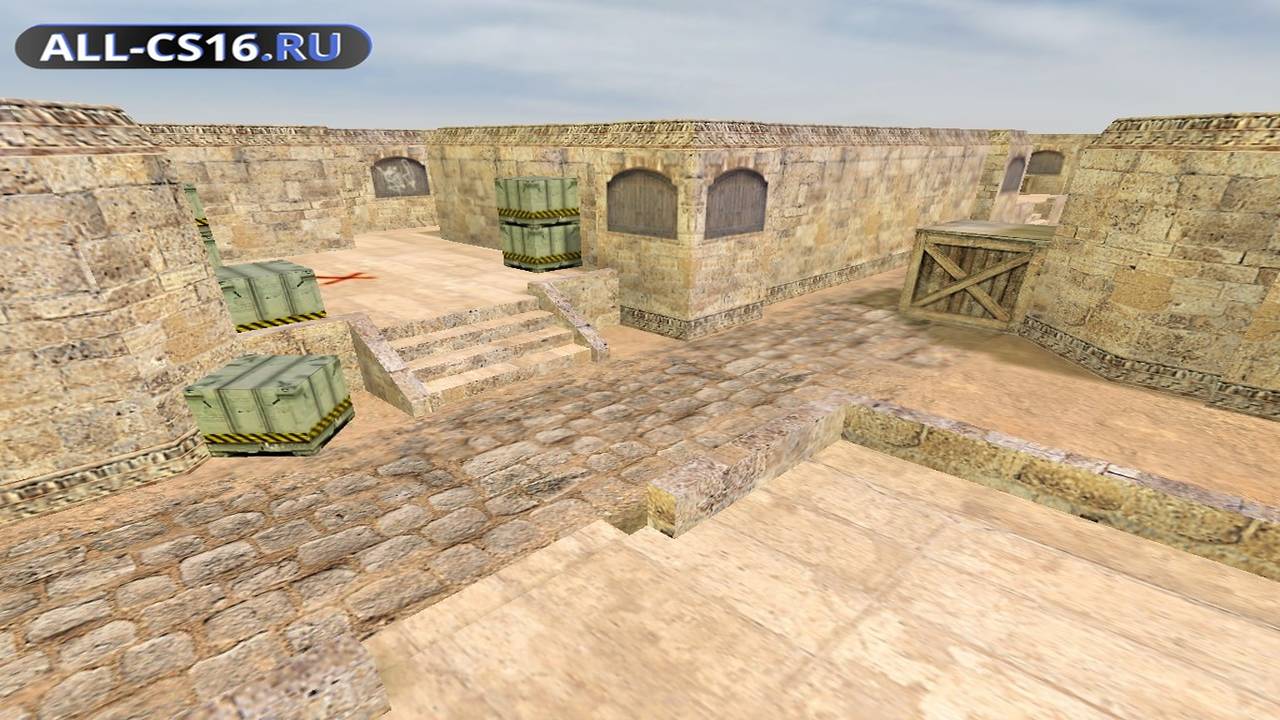 Карта «de_dust_battle» для CS 1.6 для CS 1.6