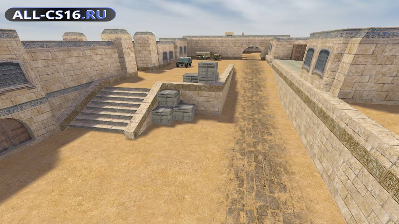 Карта «de_dust_cz» для CS 1.6 для CS 1.6