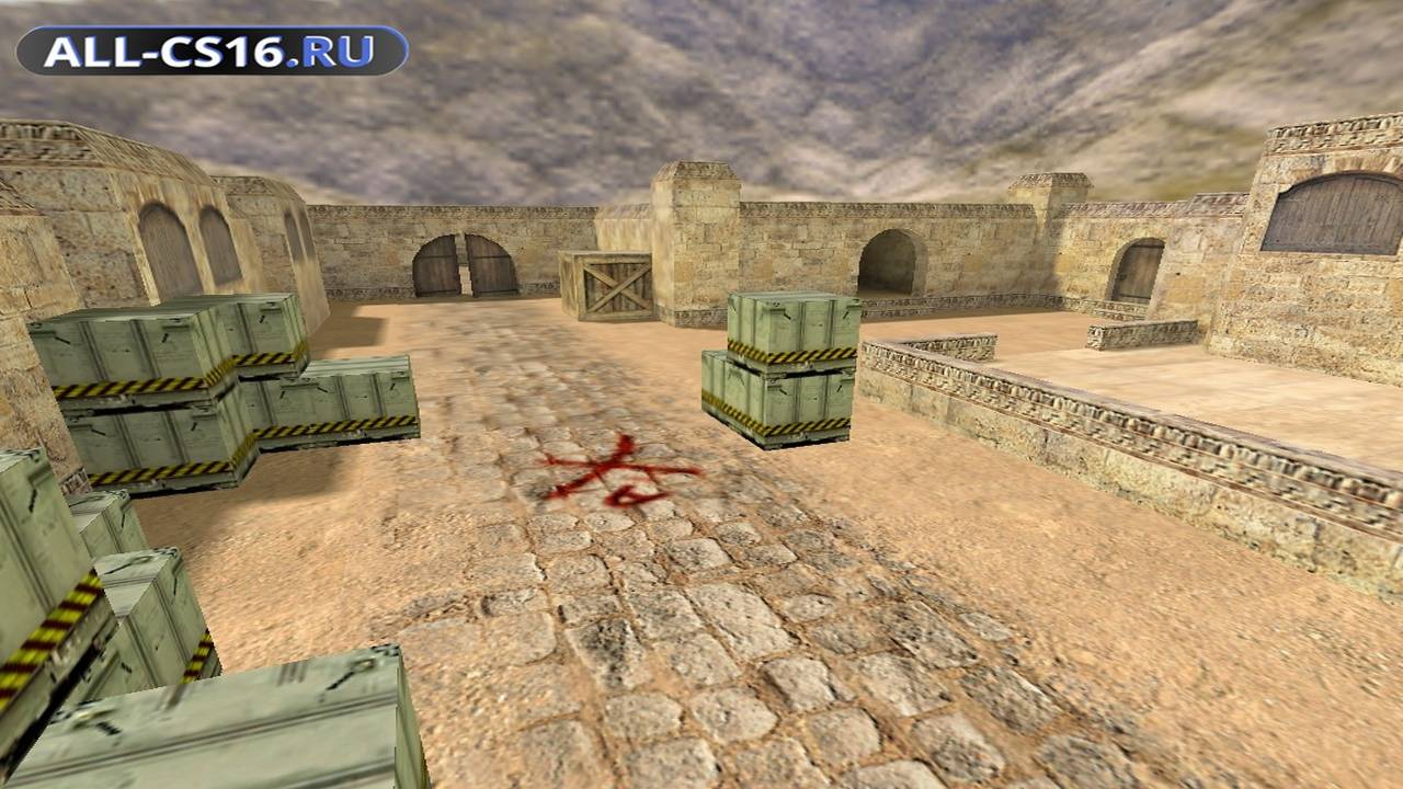 Карта «de_dust_hruk» для CS 1.6 для CS 1.6
