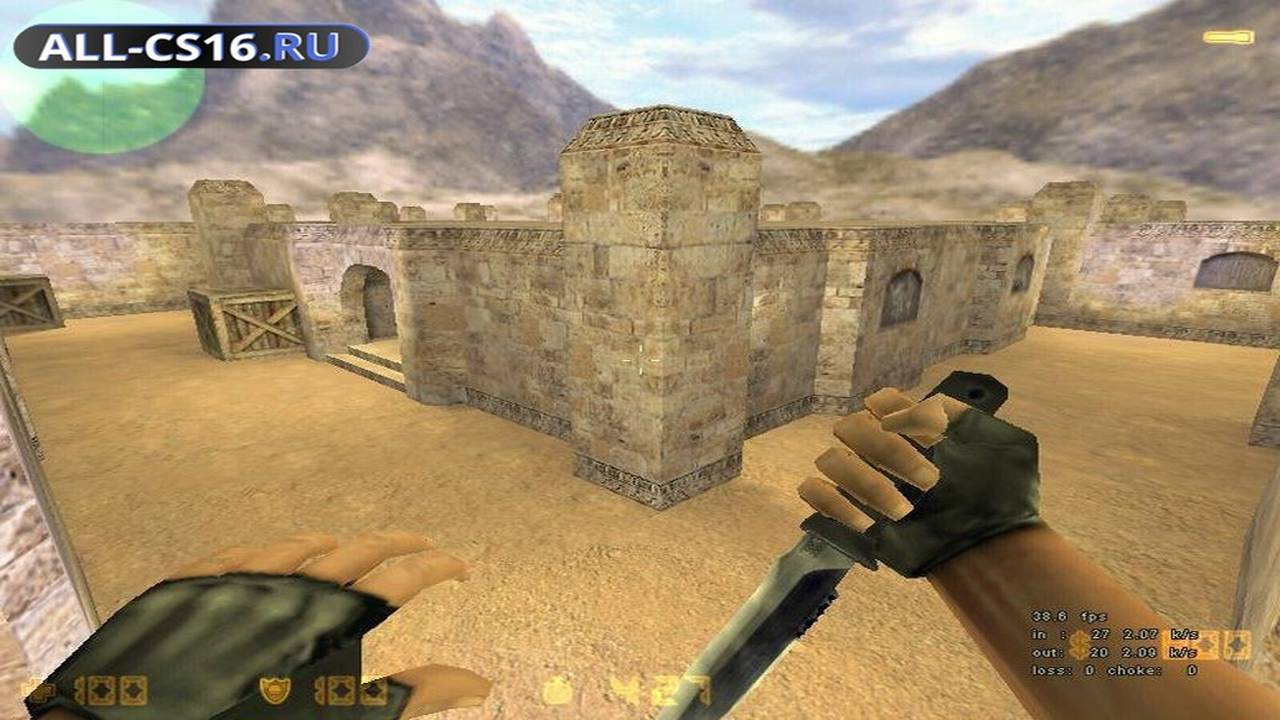 Карта «de_dust_king» для CS 1.6 для CS 1.6