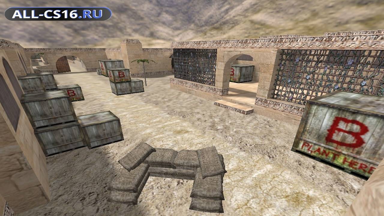 Карта «de_dust_krystal578» для CS 1.6 для CS 1.6