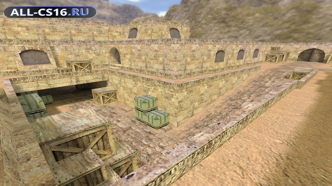 Карта «de_dust_ng» для CS 1.6 для CS 1.6
