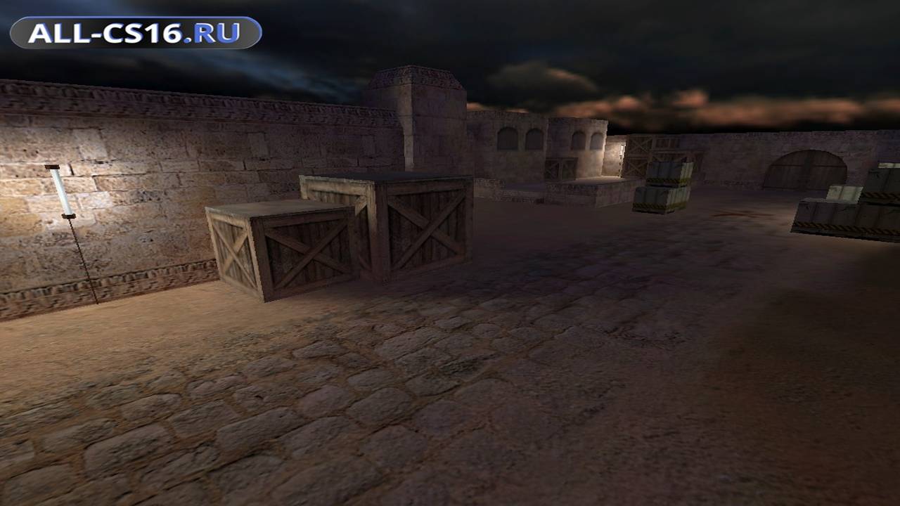 Карта «de_dust_night» для CS 1.6 для CS 1.6