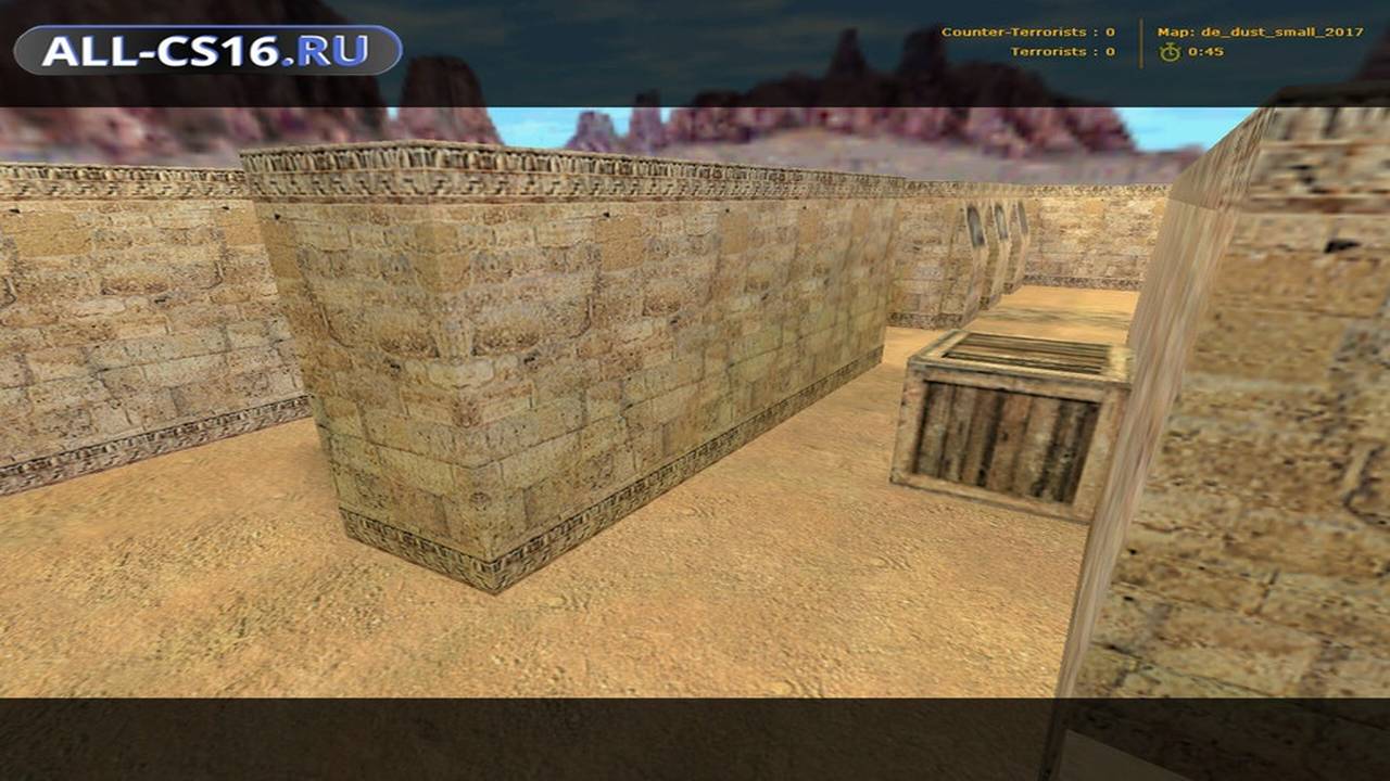 Карта «de_dust_small_2017» для CS 1.6 для CS 1.6