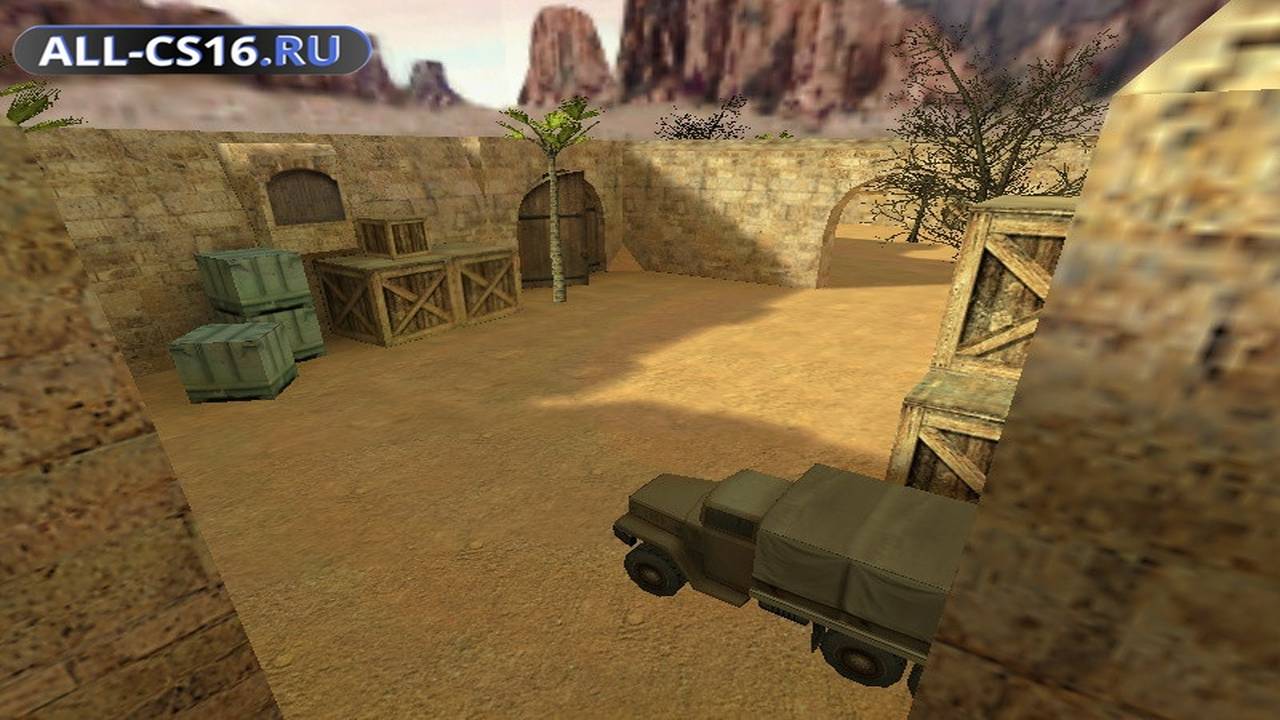 Карта «de_dust_topshot» для CS 1.6 для CS 1.6