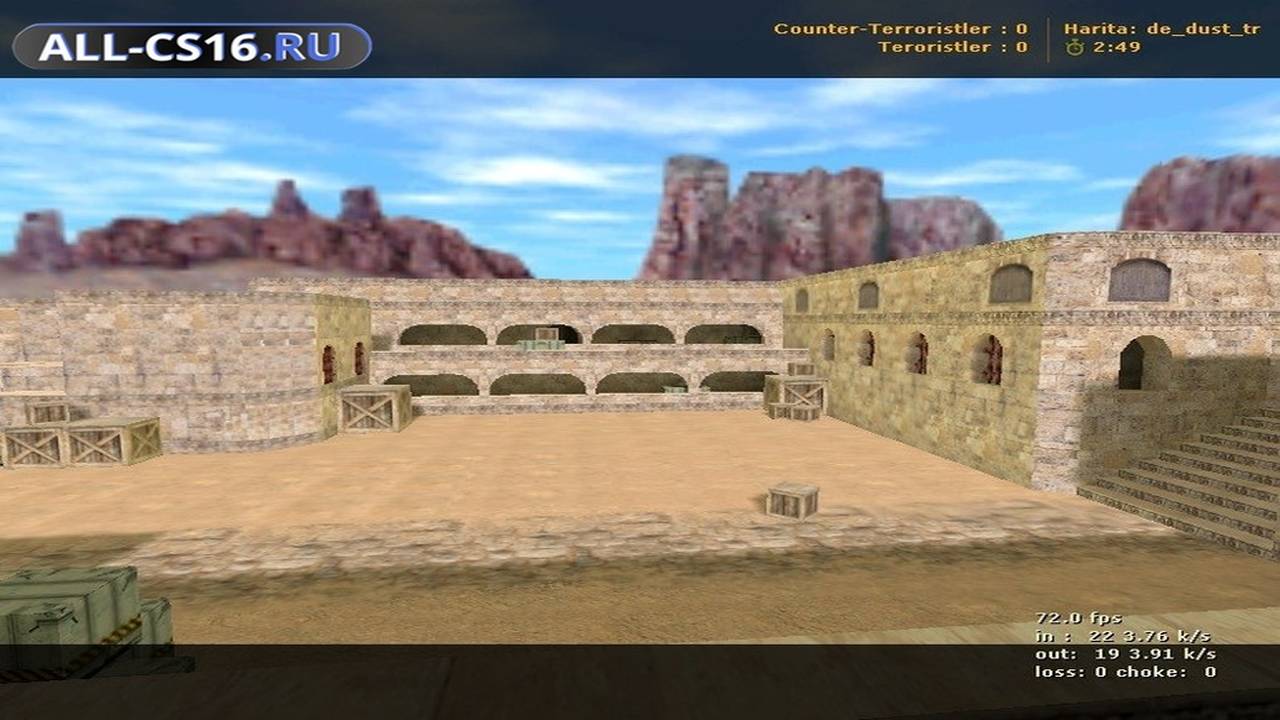 Карта «de_dust_tr» для CS 1.6 для CS 1.6