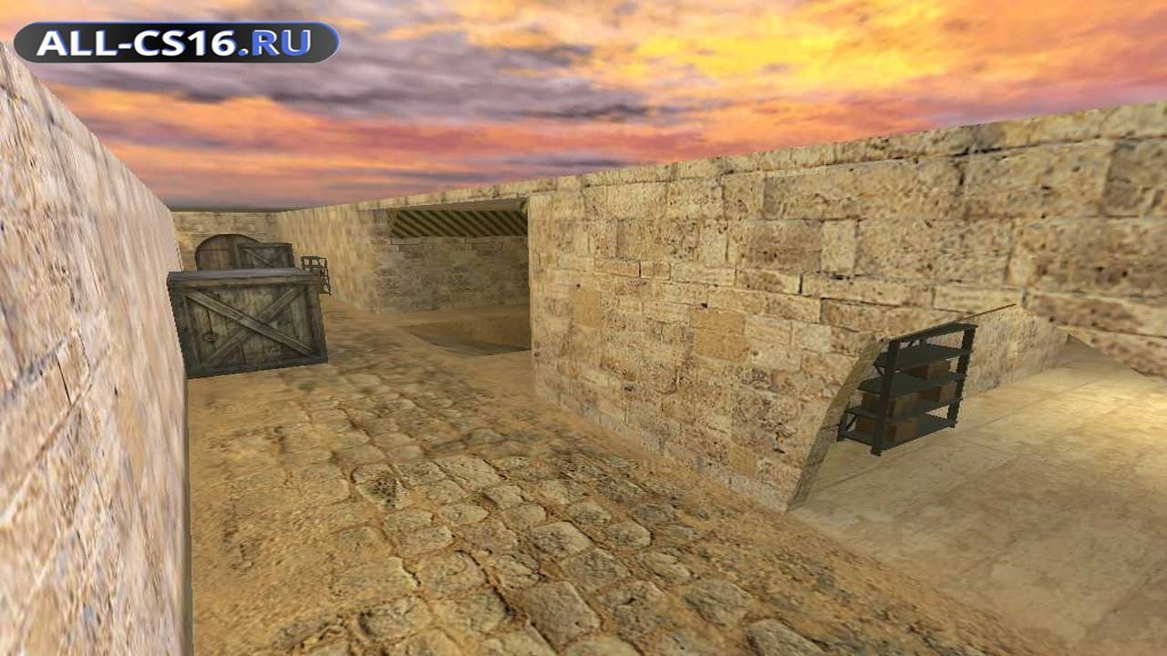 Карта «de_dust_v10» для CS 1.6 для CS 1.6