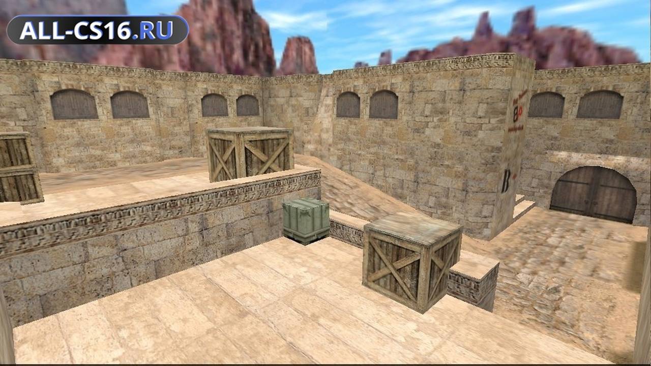Карта «de_dust_wacky» для CS 1.6 для CS 1.6