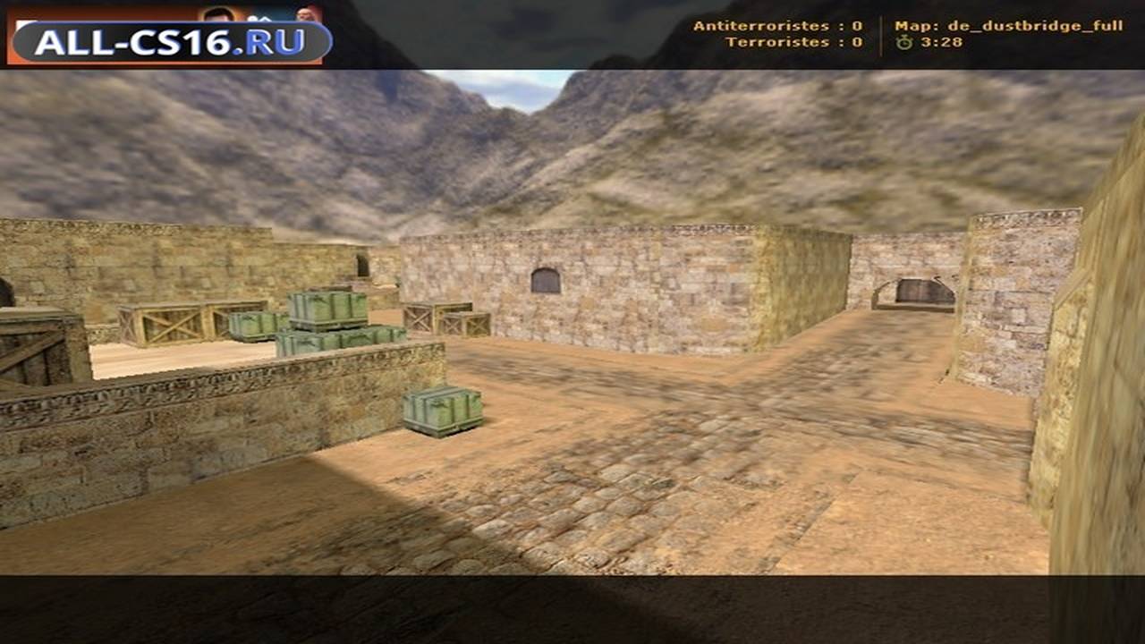 Карта «de_dustbridge_full» для CS 1.6 для CS 1.6