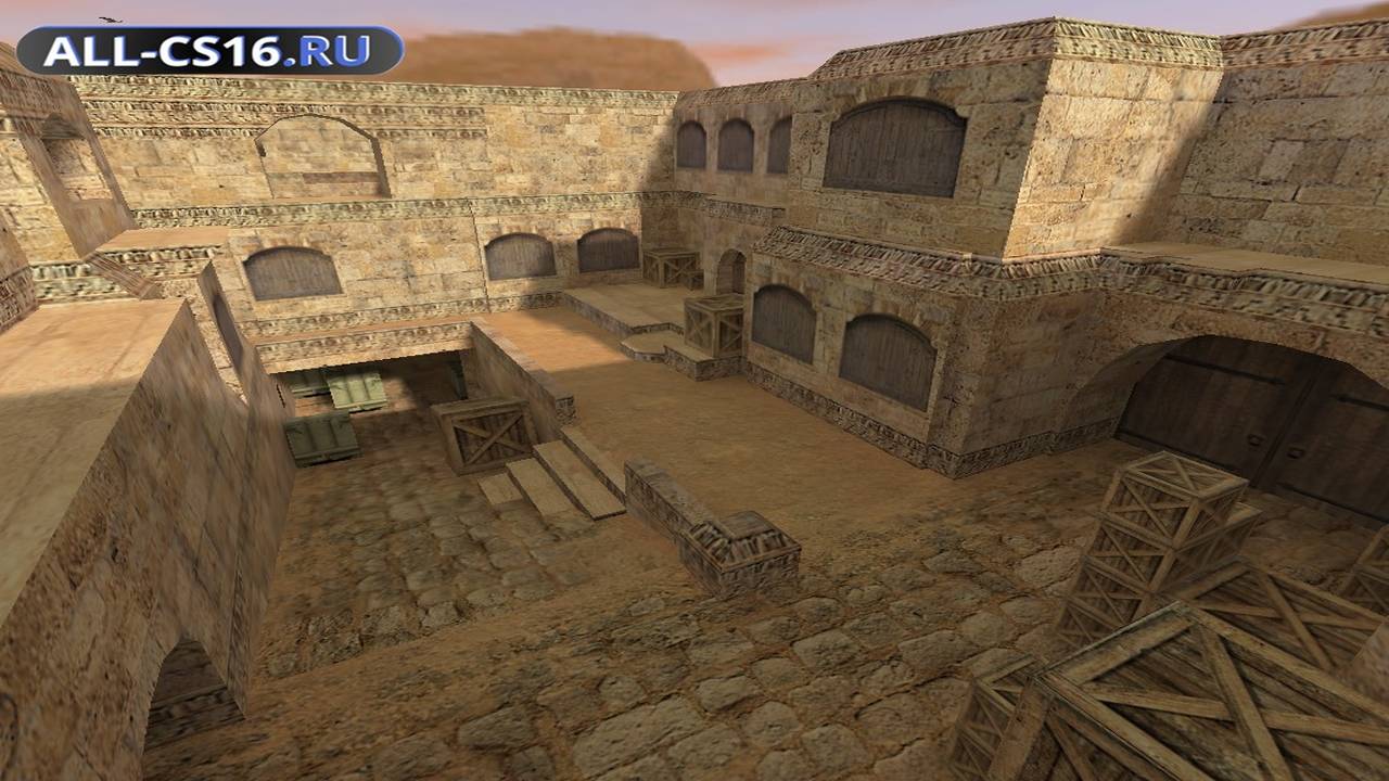 Карта «de_dustier» для CS 1.6 для CS 1.6