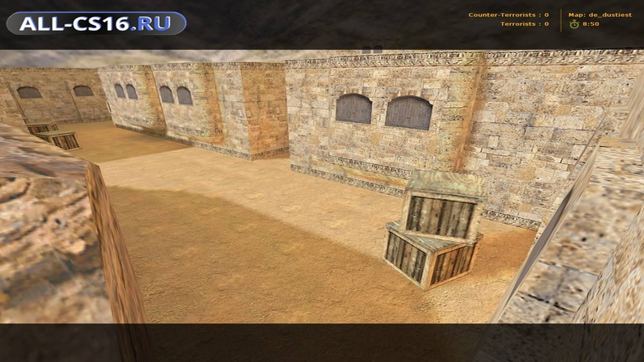 Карта «de_dustiest» для CS 1.6 для CS 1.6