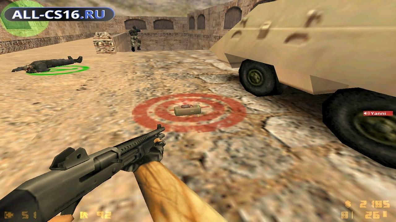 Карта «de_dustkabul» для CS 1.6 для CS 1.6
