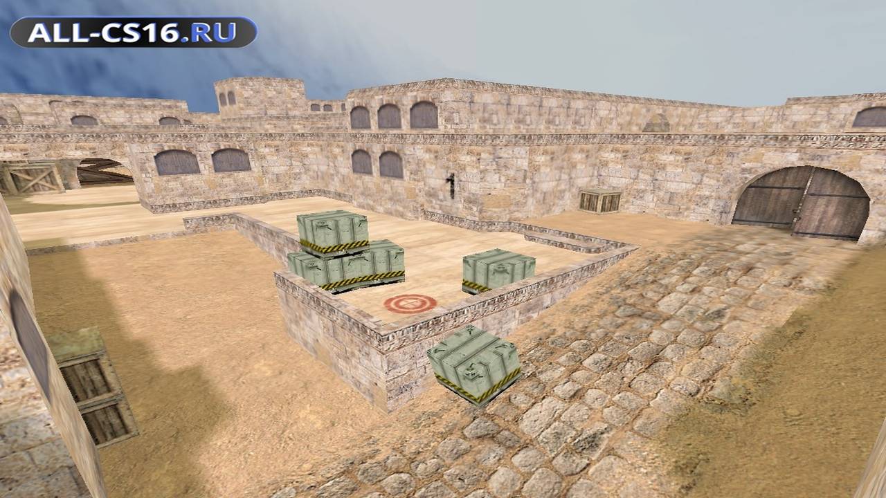 Карта «de_dustlong» для CS 1.6 для CS 1.6