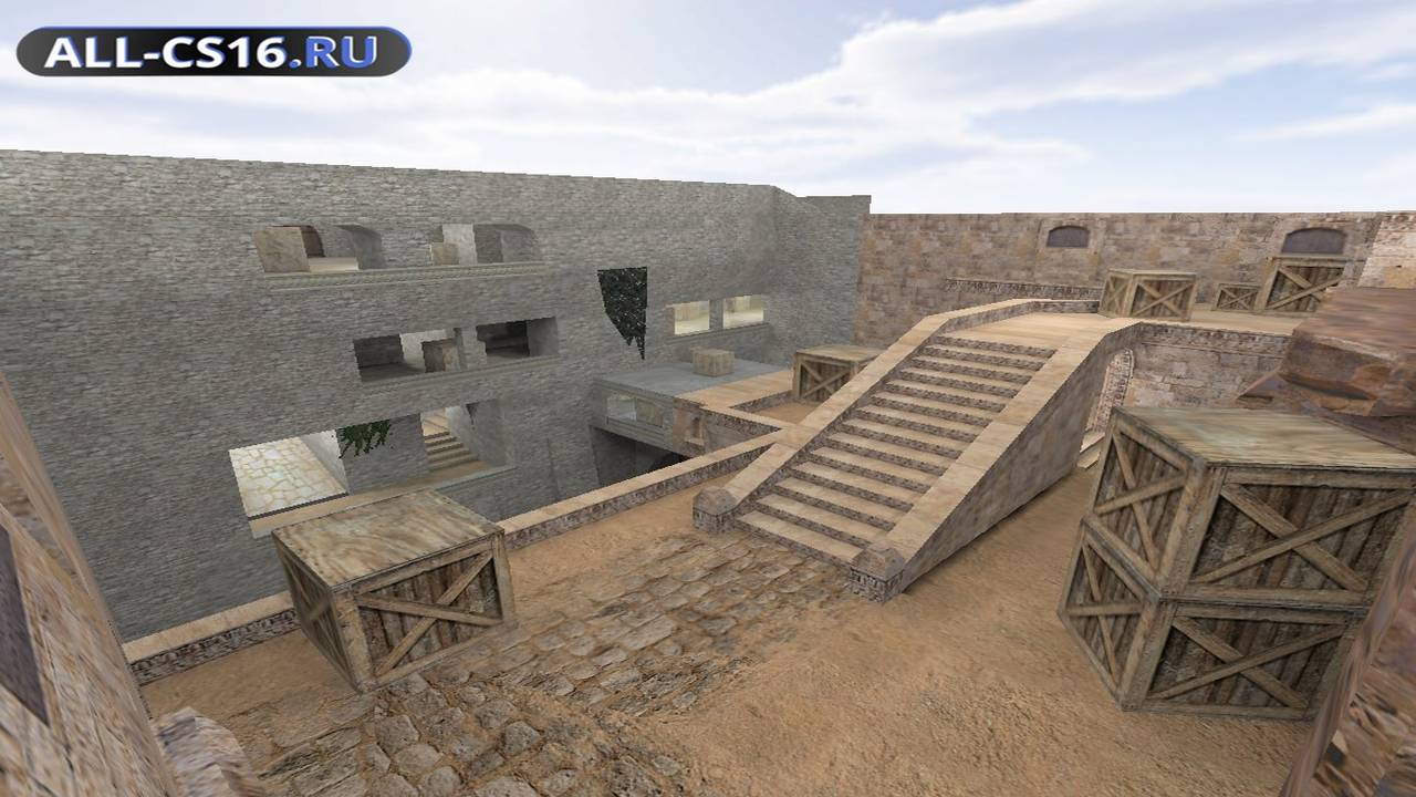 Карта «de_dustvsaztec» для CS 1.6 для CS 1.6