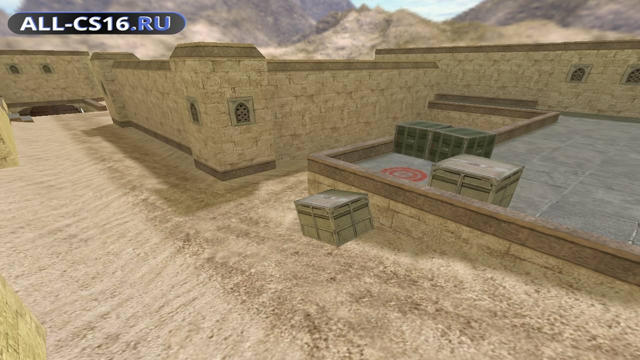 Карта «de_duzt2» для CS 1.6 для CS 1.6