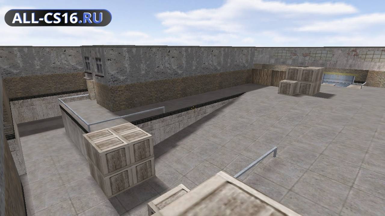 Карта «de_dwc» для CS 1.6 для CS 1.6