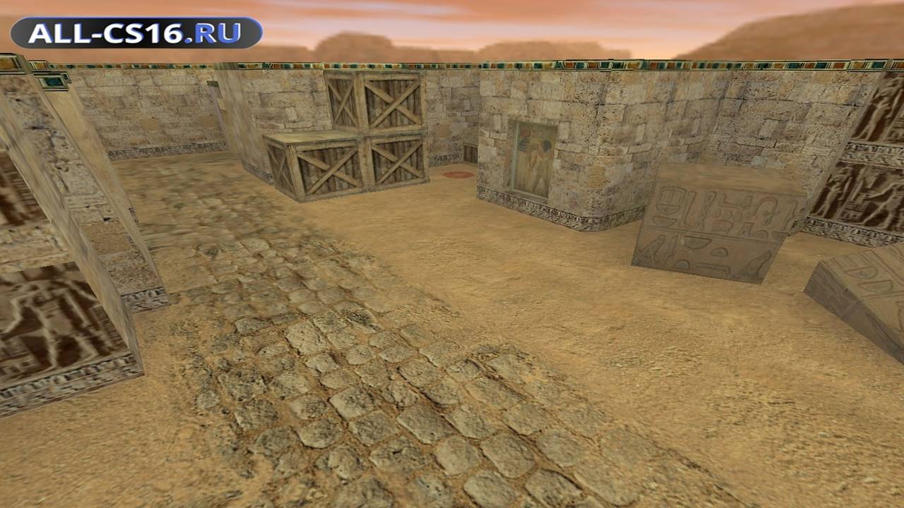 Карта «de_egypt» для CS 1.6 для CS 1.6