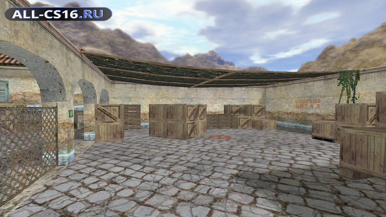 Карта «de_entra» для CS 1.6 для CS 1.6
