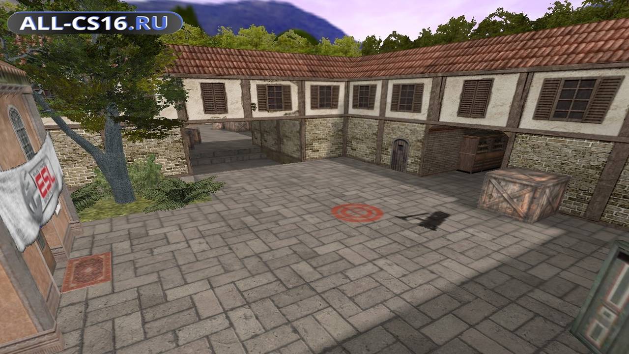 Карта «de_esl_village» для CS 1.6 для CS 1.6