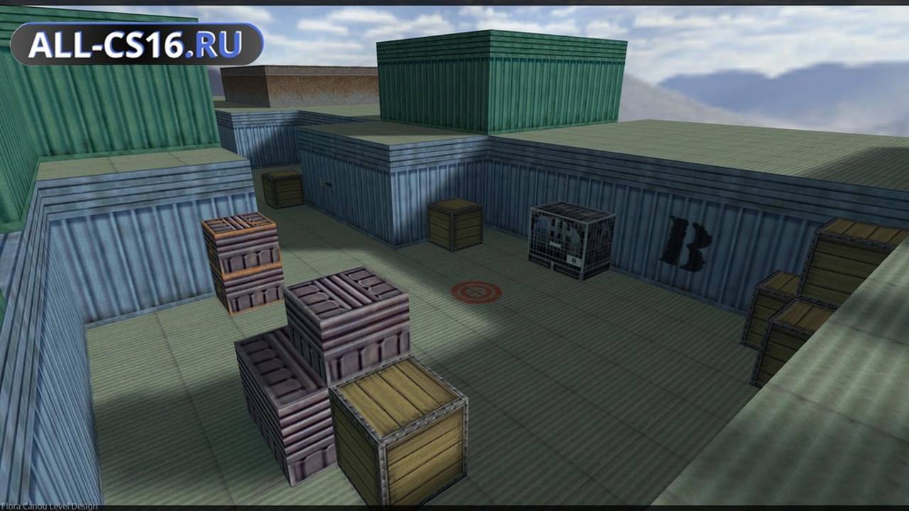 Карта «de_fac_heavy_z» для CS 1.6 для CS 1.6