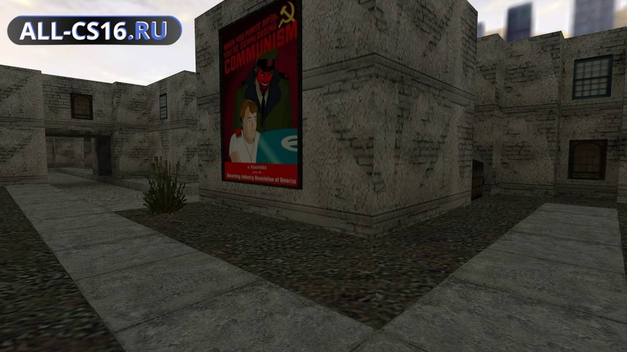 Карта «de_fall2» для CS 1.6 для CS 1.6