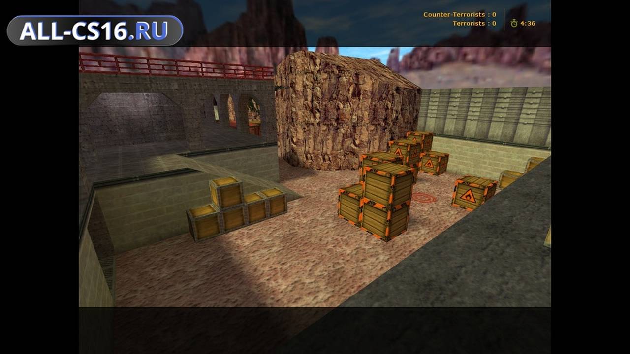 Карта «de_fanatic» для CS 1.6 для CS 1.6