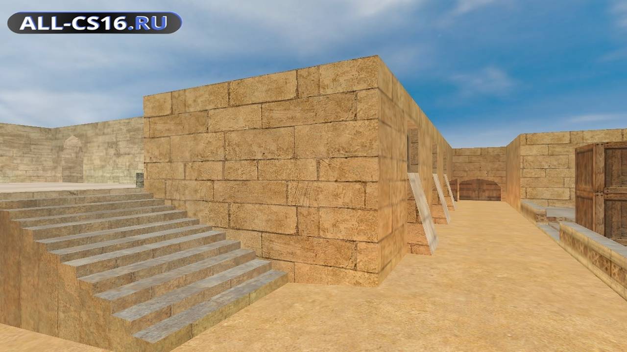 Карта «de_fcs_2vs2» для CS 1.6 для CS 1.6