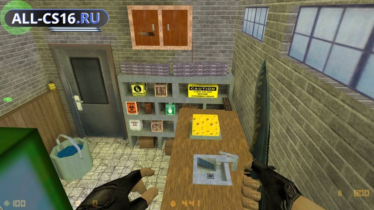 Карта «de_firerats_basement2012_v2» для CS 1.6 для CS 1.6