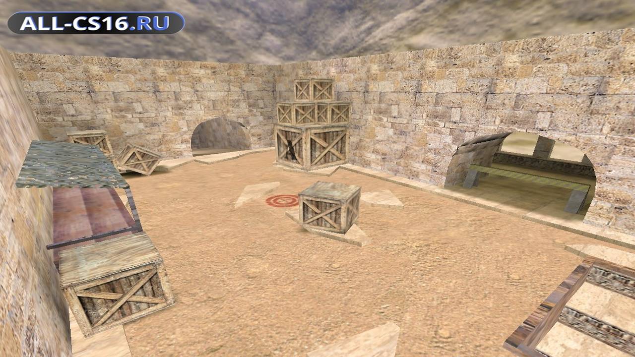 Карта «de_forcet» для CS 1.6 для CS 1.6