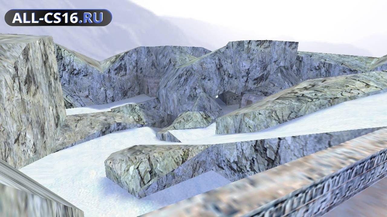 Карта «de_frostbound» для CS 1.6 для CS 1.6