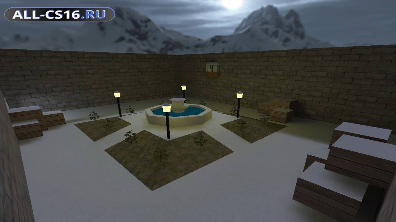 Карта «de_frostytown» для CS 1.6 для CS 1.6