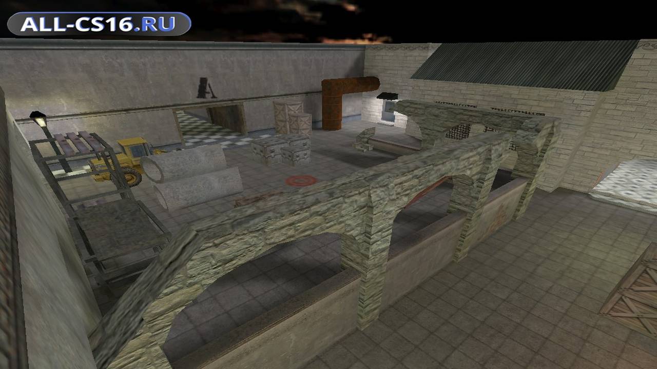 Карта «de_gladiators» для CS 1.6 для CS 1.6