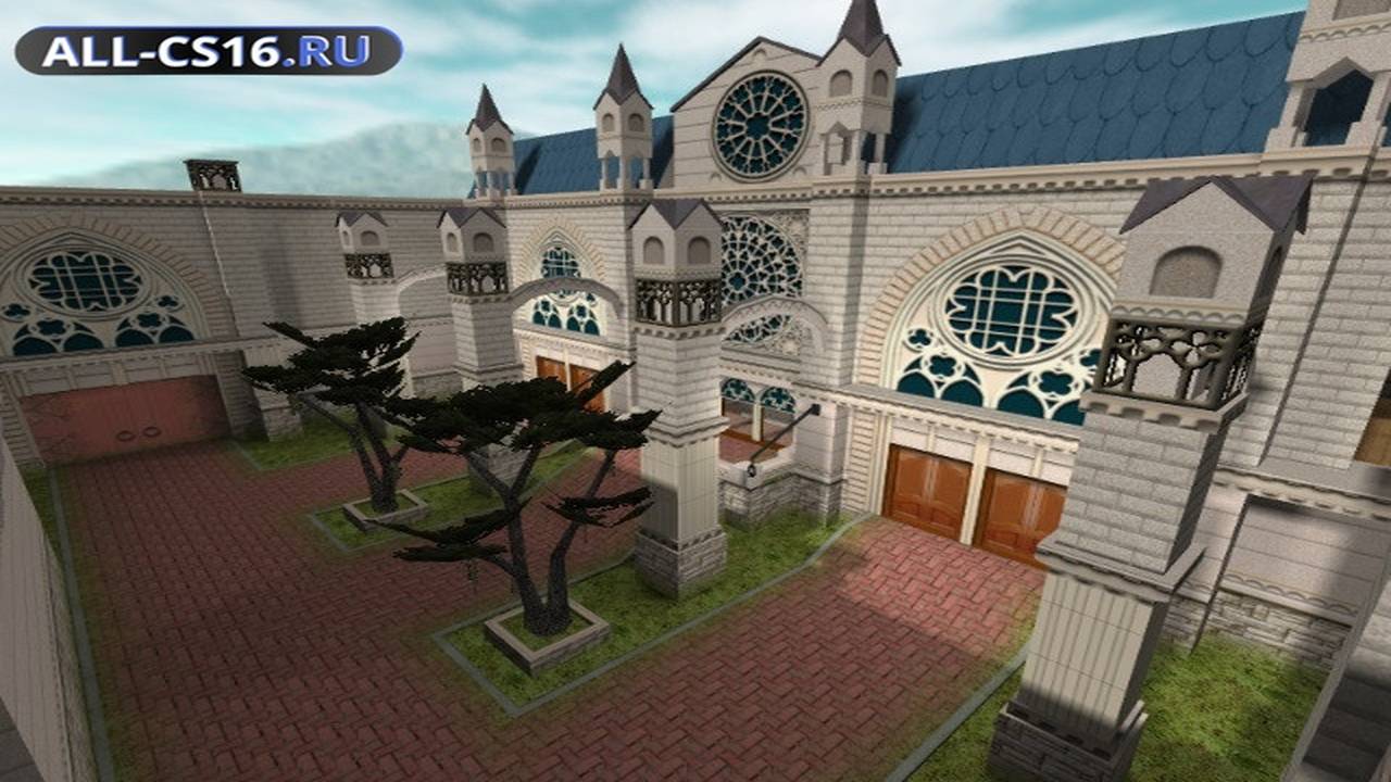Карта «de_gothicmanor» для CS 1.6 для CS 1.6