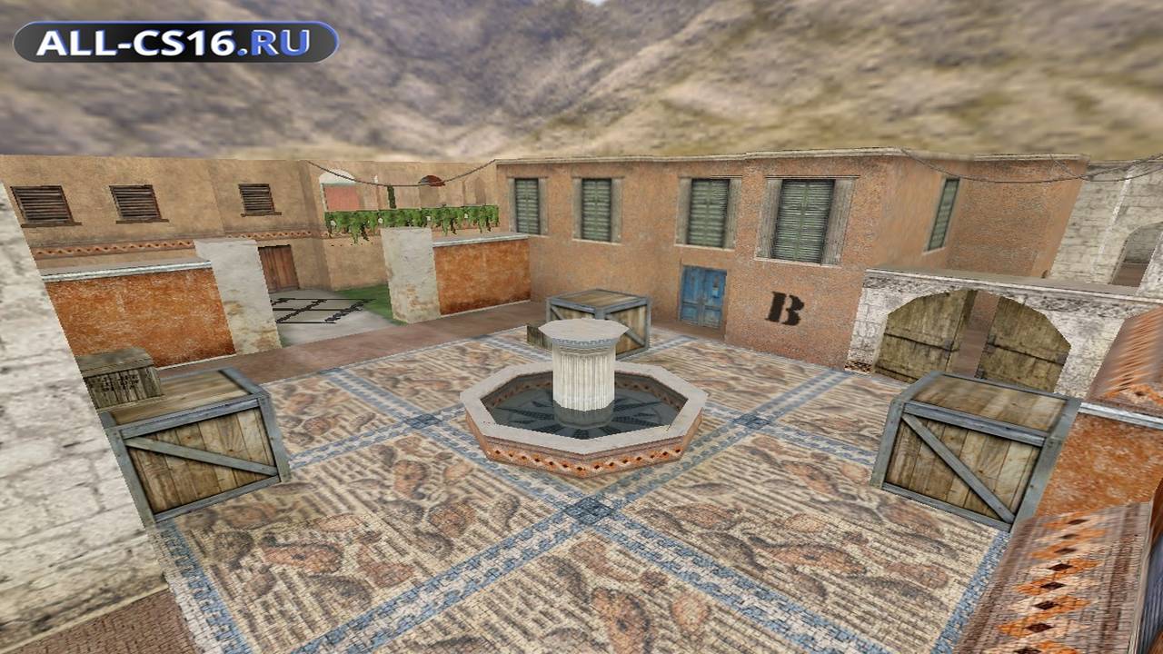 Карта «de_grec» для CS 1.6 для CS 1.6