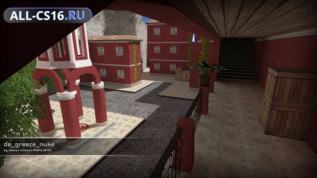 Карта «de_greece_nuke_b3» для CS 1.6 для CS 1.6