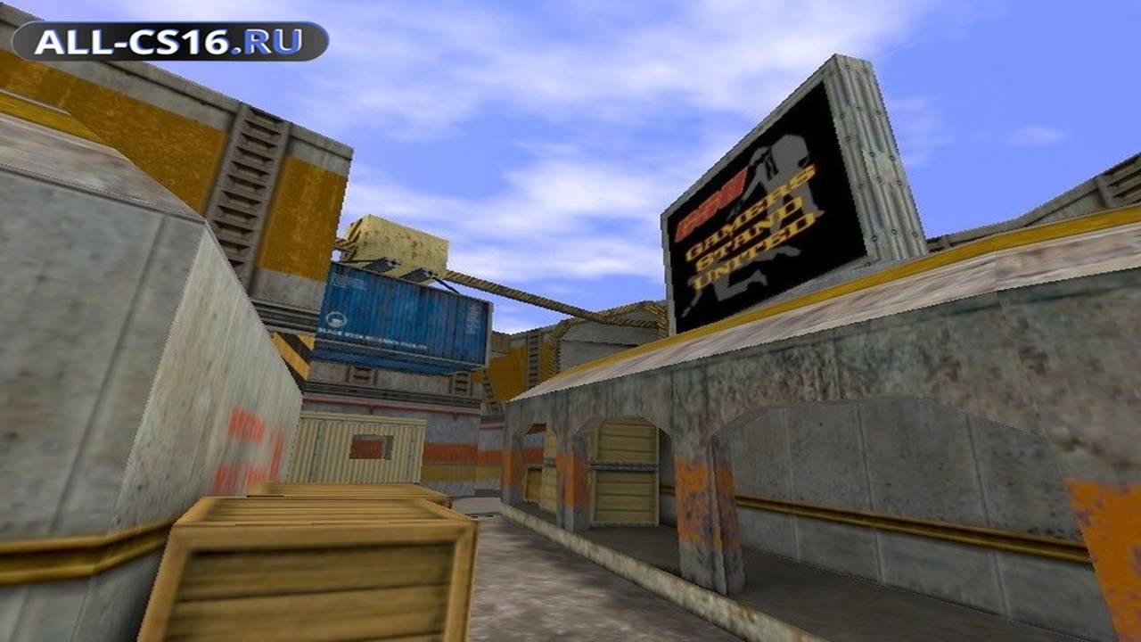 Карта «de_gsu_inferno_2016» для CS 1.6 для CS 1.6