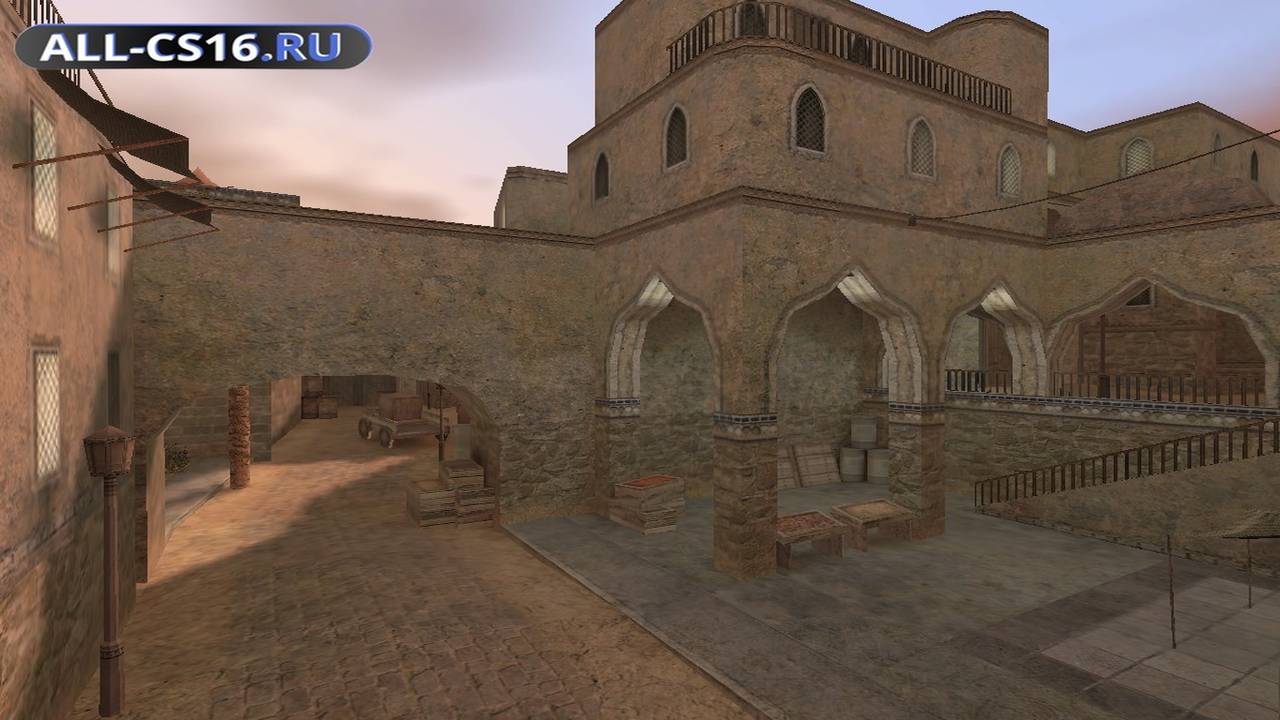 Карта «de_halla» для CS 1.6 для CS 1.6