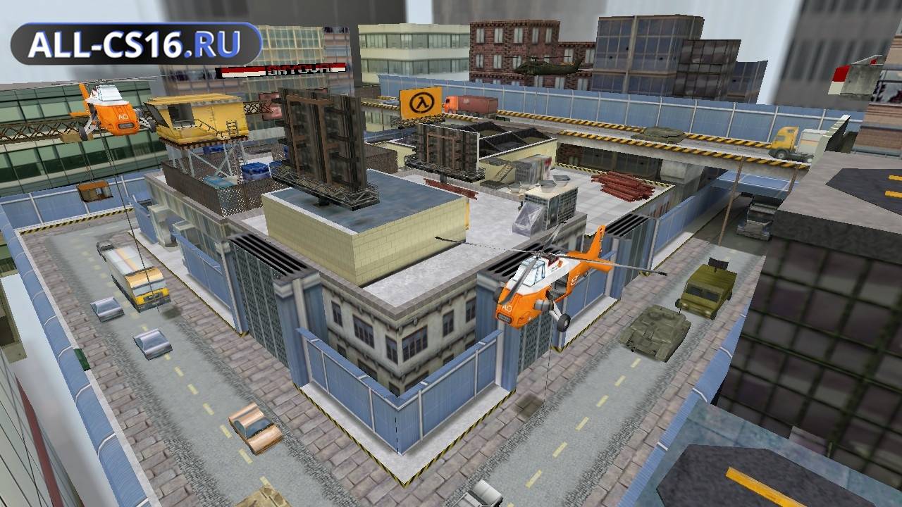 Карта «de_helispot» для CS 1.6 для CS 1.6