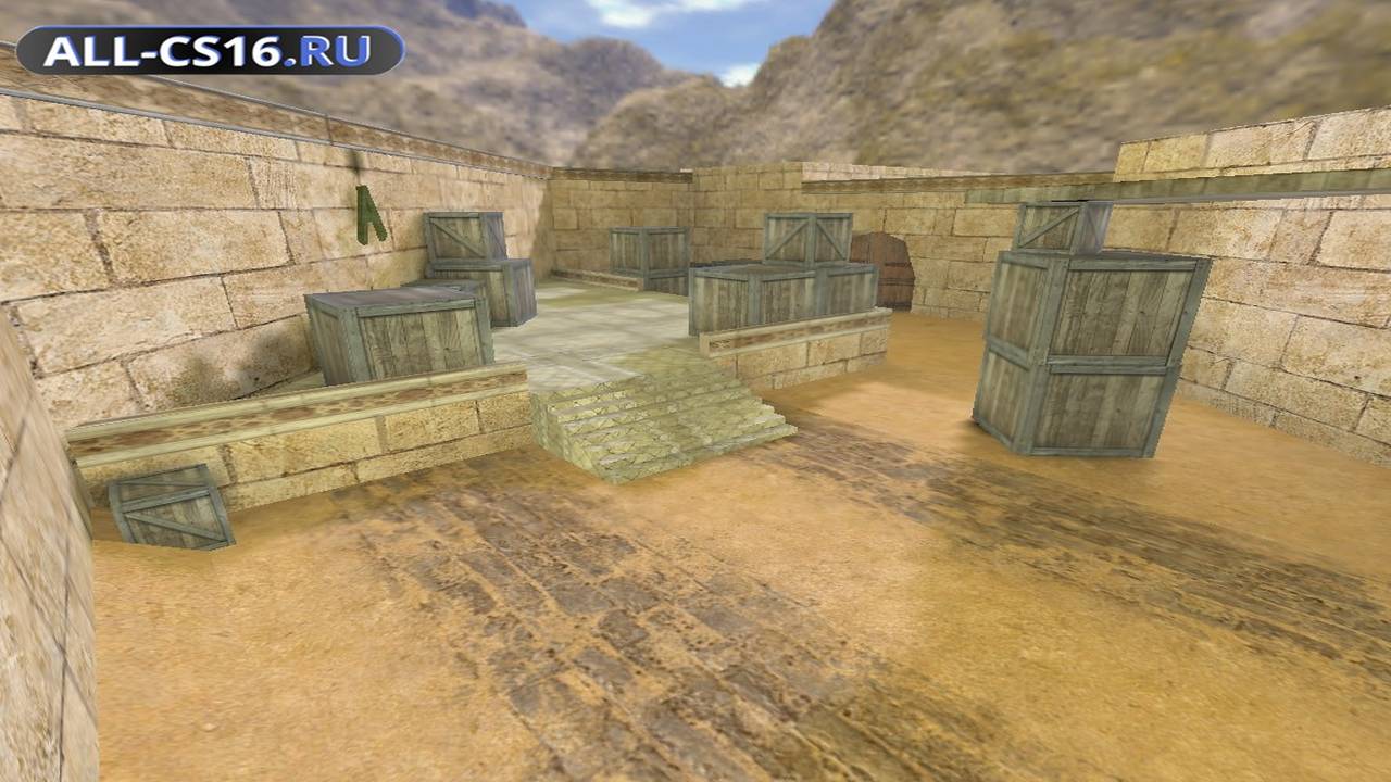 Карта «de_heroes» для CS 1.6 для CS 1.6