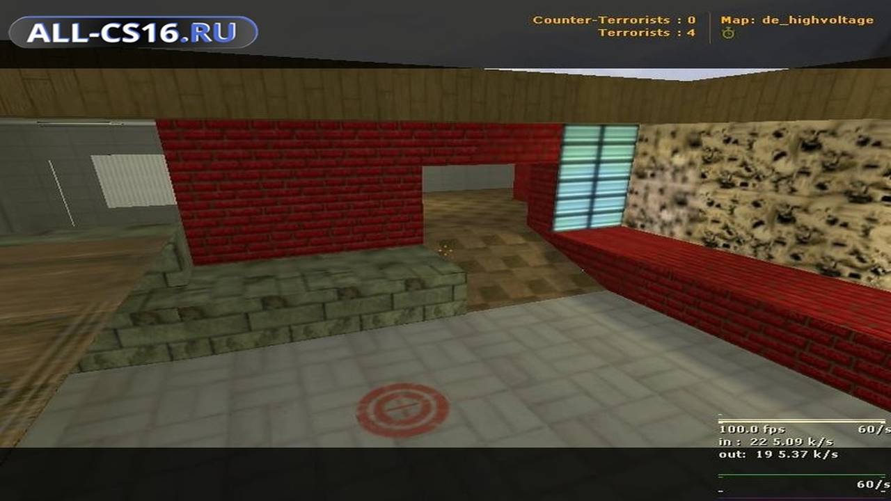 Карта «de_highvoltage» для CS 1.6 для CS 1.6