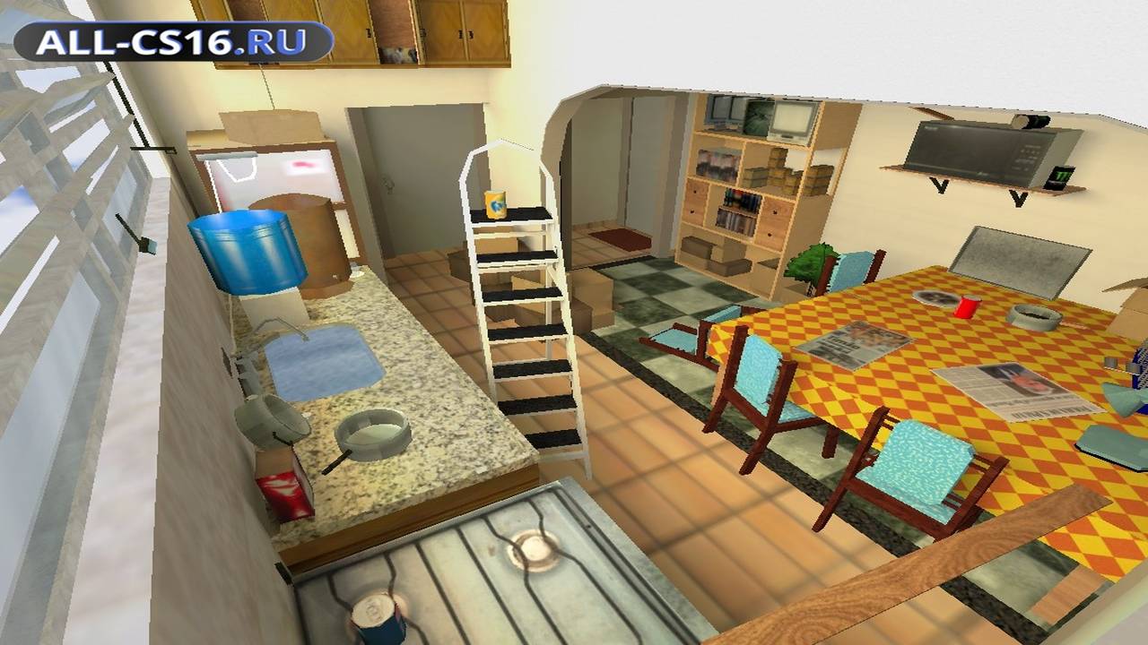 Карта «de_historic_kitchen» для CS 1.6 для CS 1.6