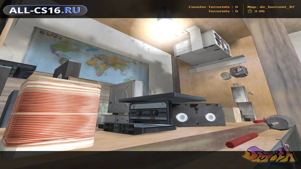 Карта «de_horizont_rf» для CS 1.6 для CS 1.6